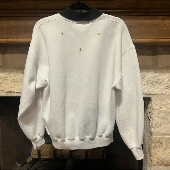 Vintage 80s Layered Look Sweatshirt Size Large - Picture 7 of 11